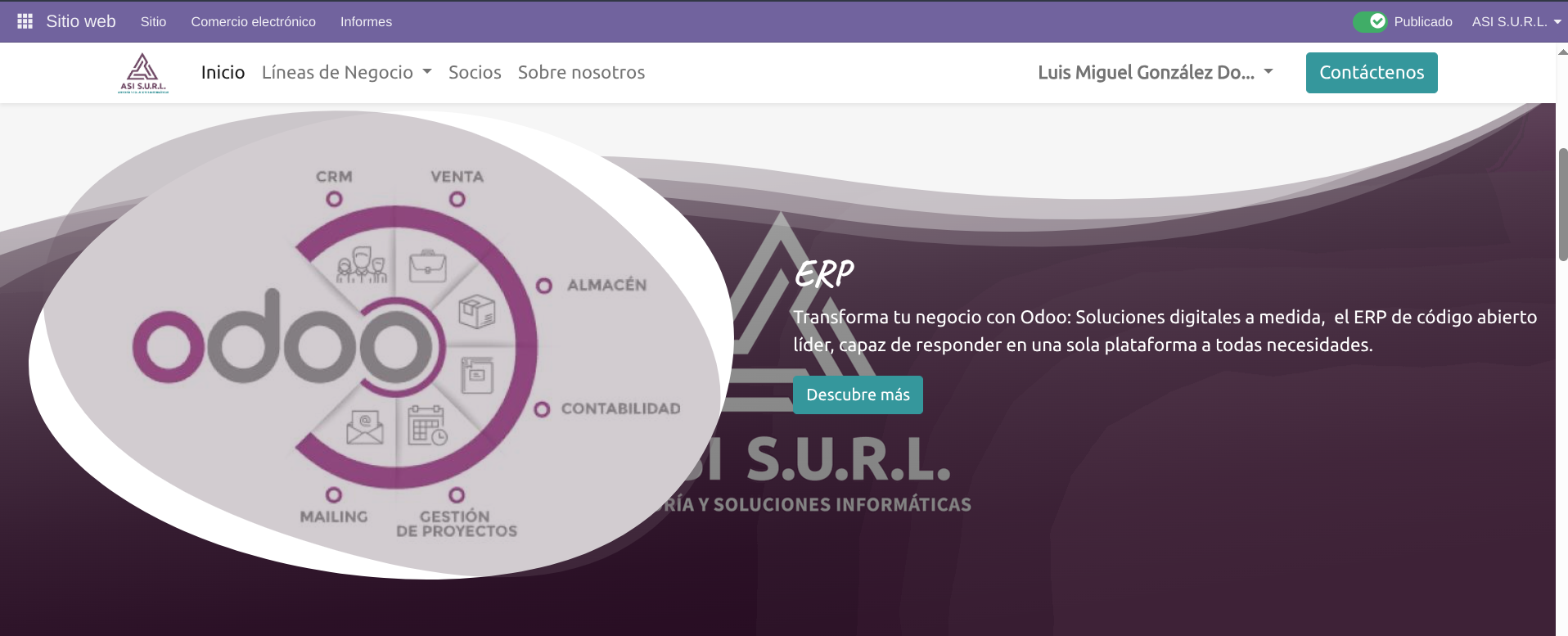 Sistema de Gestión Web